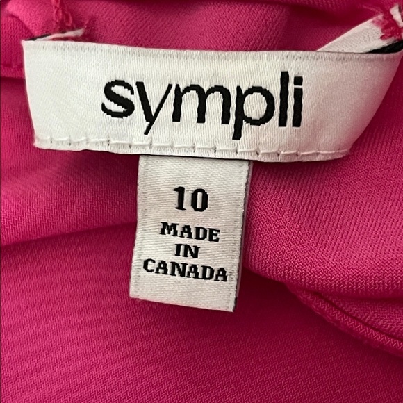 Sympli Sleeveless Drama Dress Peony Style 28168 - Picture 16 of 16